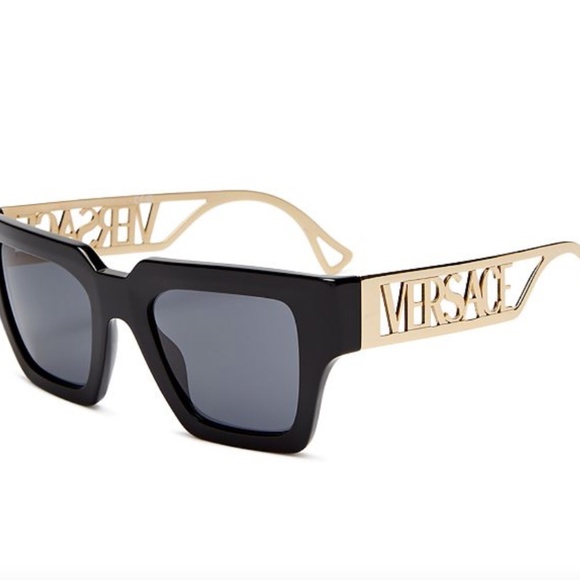 NEW VERSACE WOMEN’S SUNGLASSES VE4431 GB1/87 EYEWEAR VERSACE MOD 4431 BLACK main image 6